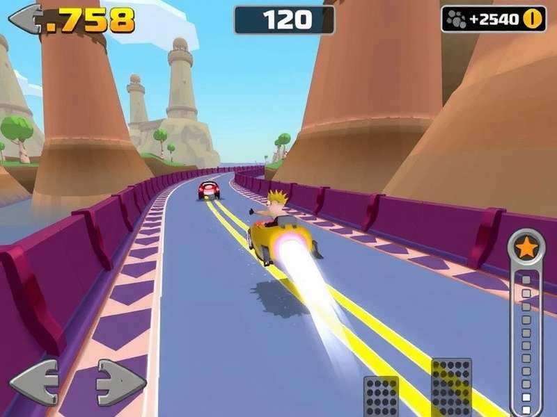 Nutty Speedster Game Screenshot